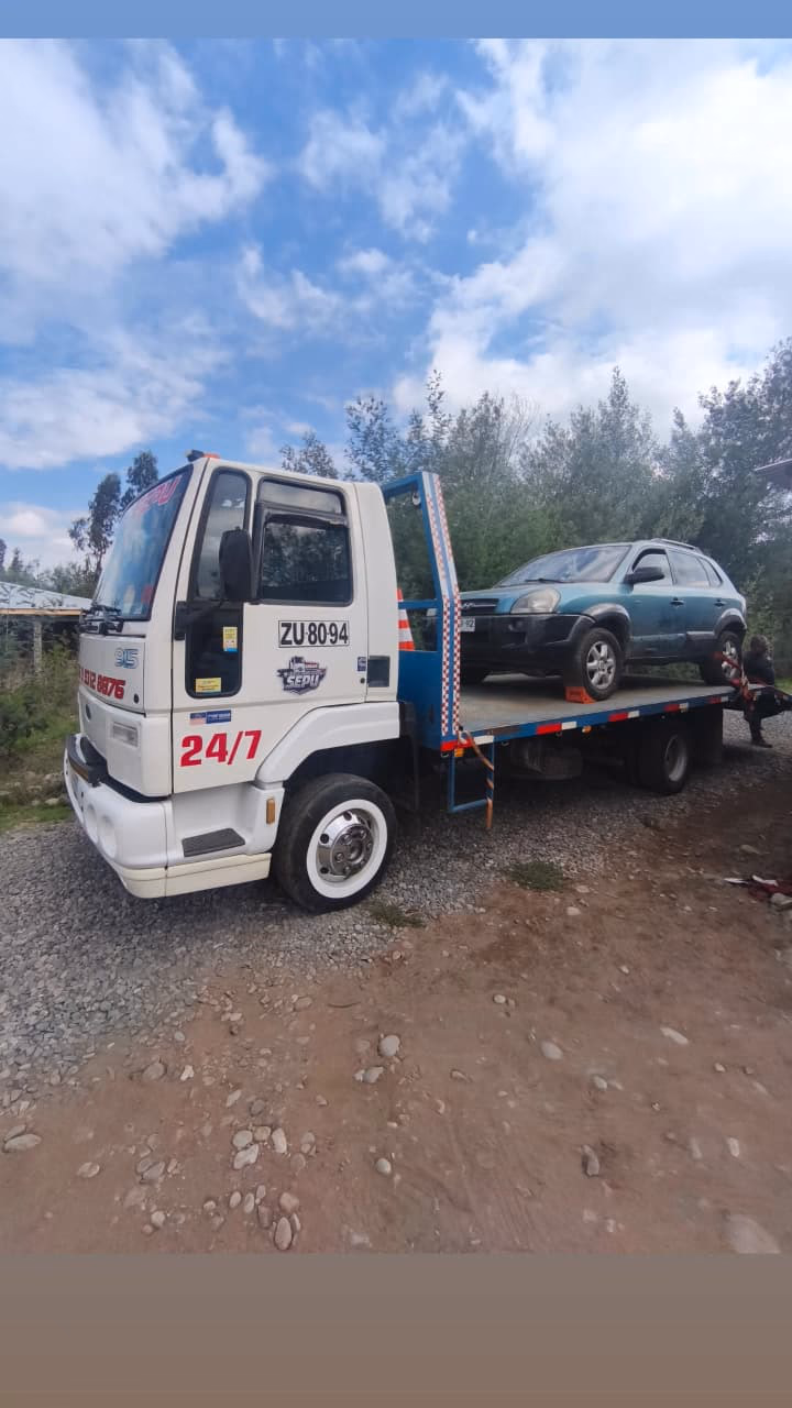 Grúa Sepu — traslado suv